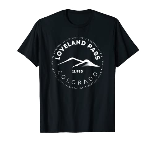 Loveland Pass Colorado Mountain Backcountry Skiing T-Shirt