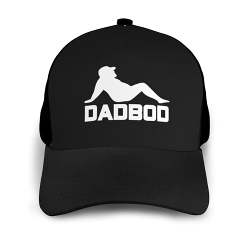 Dad BOD Bonnets Curved Brim Mesh Baseball Cap Casual Sun Hat Unisex3