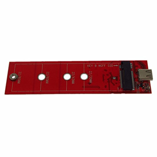 Carcasa externa USB 3.1 Type C para SSD M.2 SATA miniatura 4
