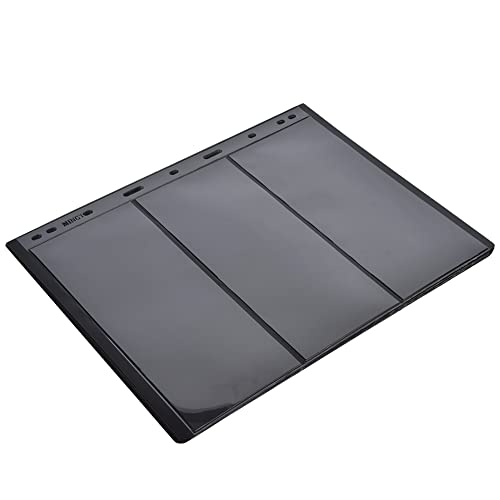 Hojas de Página de álbum de Sellos Universal 9 Agujeros Libro de Colección Estándar Adecuado para Almacenar Sellos Fotos Billetes Disponibles Cuatro Estilos a Elegir (3 líneas