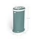 Ubbi Stainless Steel Nappy Pail, Odor Locking, No Special Bag Required, Award-Winning, Registry Must-Have, Open Water
