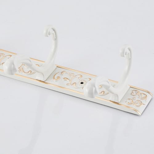 Porte-manteau mural blanc en aluminium spatial durable Sosoport