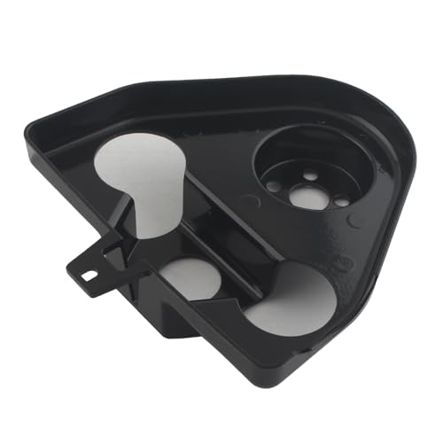 Couvercle de rehausseur guidon noir moto custom FLHR Road King 2003-2013