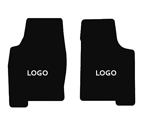 Lloyd Mats ® - Velourtex Black Front Floor Mats For Custom Chevrolet 2010-18 With Z71 Off Road Applique #TOP1