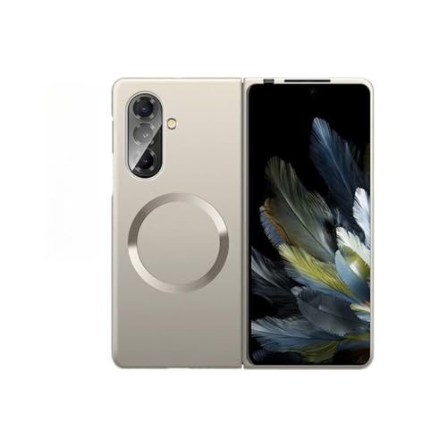 For Galaxy Z Fold 3 �p �P�[�X MagSafe�Ή� �����^ �y�� PC�o�b�N �ϏՌ� �M�����N�V�[ Z Fold 3 �J�o�[ ������� �܂肽���݃J�o�[ ���C�����X�[�d�Ή� �X���� ���y�� �����₷�� ������ ������� �}�O�Z�[�t�Ή� 