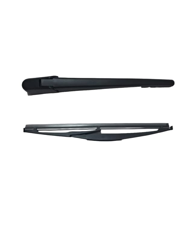 Rear Wiper Arm & Blade Assembly Compatible for Maruti Baleno | Compatible Rear Windshield Replacement | Streak-Free Rubber Black Blade | Easy Installation | Set of 2 | Durable Performance-image-14