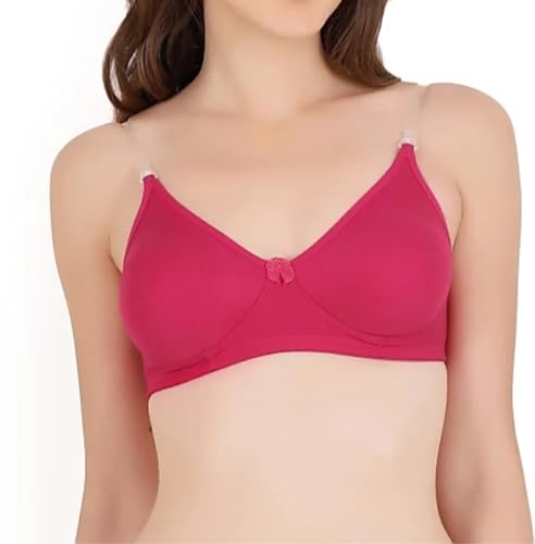 Image of INNER TOUCH Women's Cotton Non-Padded Wire Free Regular Bra
