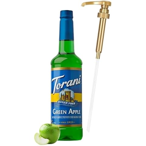 Sugar Free Green Apple Syrup by Little Squirt Cover