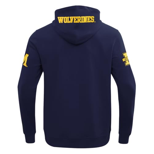 Image of Pro Standard Mens College Classic Chenille Cotton Double Knit Full Zip Hoodie