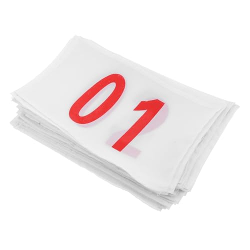 BESPORTBLE Sports Accessory 200 Number Bibs Design for Referees Trainers and Athletes
