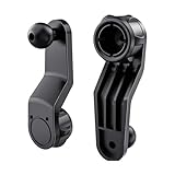 Mirhua 17mm ボールジョイント 2個 360度回転 携帯電話ホルダー ボールマウントエクステンションアーム スマホスタンド アーム エアコン吹き出し口 軽量