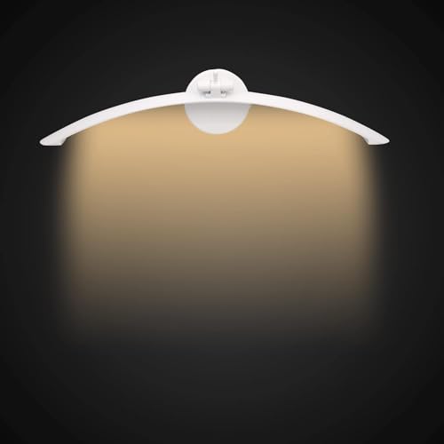 Image of 6W LED Mirror Light /Picture Light | Slim White Wall Light for Bathroom, Dressing Table & Painting Warm White Decorative Wall Lamp for Bedroom & Living Room 1 Year Warranty