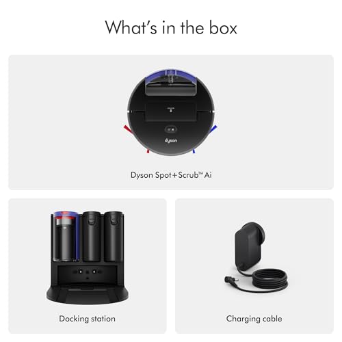 Dyson Spot+Scrub Ai™ Wet and Dry Robot Vacuum - Self Cleaning Wet Roller, 18000 PA Suction, Detangling Roller, Ai Stain Identification - image 8