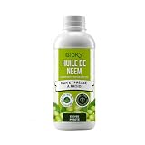 Bioky Huile de Neem 1 L   100% Pure, Concentrée   Vierge et Naturelle   Pressée à froid   Non toxique