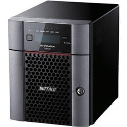 Image of BUFFALO TeraStation 5420DN 4-Bay Business Desktop NAS 8TB (2x4TB) with Hard Drives Included RAID iSCSI Network Storage File Server