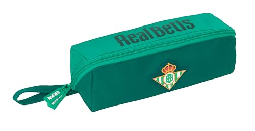 Safta Real Betis Balompe - Astuccio Quadrato Grande, Astuccio Per Bambini, Ideale Per Bambini In Età Scolastica, Comodo E Versatile, Qualità E Resiste