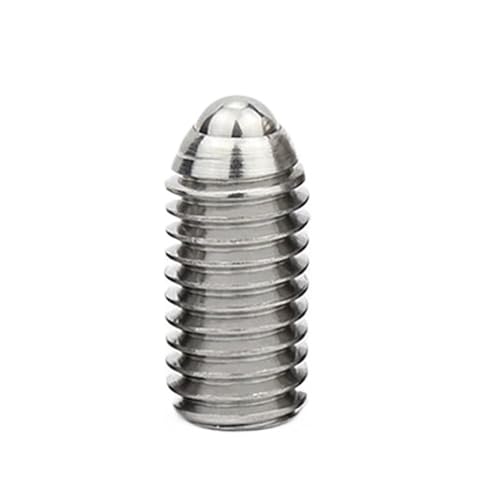 Image of 1-5PCS 304 Stainless Steel M3 M4 M5 M6 M8 M10 M12 M16 Wave Ball Positioning Spring Plug Fixed Plunger(M3x12-5PCS)