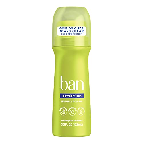 Ban Roll-On Antitranspirante Polvo Fresco 3.5 oz
