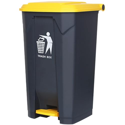 Poubelle 20L avec pédale et bac intérieur épais pour cuisine et bureau
