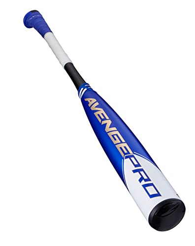 Batte de baseball USSSA Axe Bat Avenge Pro en composite haut de gamme bleu et blanc