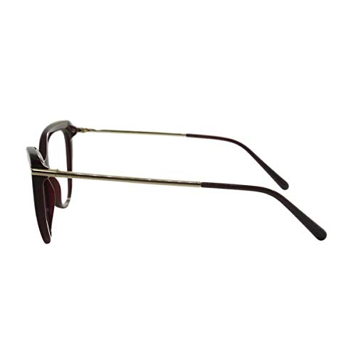 Ray-Ban 0DG3295 Montature, Nero (Bordeaux), 55.0