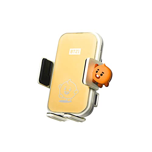 Amazon | 公式 BT21 車 ワイヤレス 高速 充電器 Car Charger スマホ