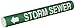 Brady 4133-B Bradysnap-On Pipe Marker, B-915, White On Green Coiled Printed Plastic Sheet, Legend "Storm Sewer"