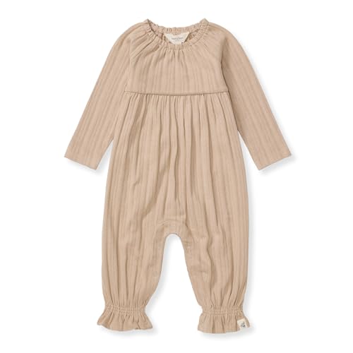 Image of Burt's Bees Baby Romper Jumpsuit, 100% Organic Cotton One-Piece Outfit Coverall