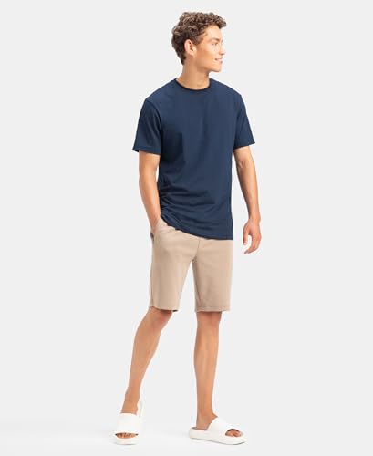 Image of Jockey AM14 Men Super Combed Cotton Rich Straight Fit Shorts with Zipper Pockets