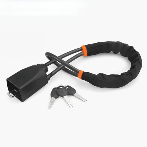 Steering Wheel Lock with 3 Keys Steering Wheel Lock(Black)