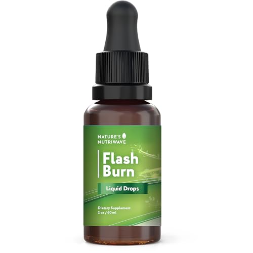 Flash Burn Drops Maca Grape Seed & Green Tea 40mL 1 Month Supply