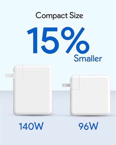 Image of Mac Book Pro Charger - USB C to Magnetic 3 Charger for Mac pro 14-16inch 2021 2023 2024 2025 2026 M1 M2 M3 M4 M5, Mac Air 13-15inch 2022 2023 2024 2025 2026 M2 M3 M4 M5, Include 6.6ft Charge Cable