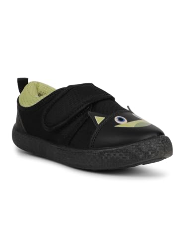 Image of Liberty Lucy&Luke BASTIAN-60 Slip-on Casual Shoes for Kids with PVC Sole | PU Upper Sneakers | Quick-Wear Velcro Closure | Padded Foam Insole | Stylish, Lightweight & Comfortable Footbed