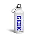 LETTERS Sipper Bottle Scholar Bottiglia Semplice Bottiglia Geek Bottiglie Stampate Sipper Bottiglia - [600 Ml, Multicolore]