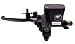 Hydraulic Brake Lever Master Cylinder - Premium LEFT Side Lever 7/8 Inch - Perfect Brake Part for 50cc, 125cc, 150cc, 250cc, GY6, Scooter, Moped, ATV, Bikes, Quads - Easy Installation - Precision Auto