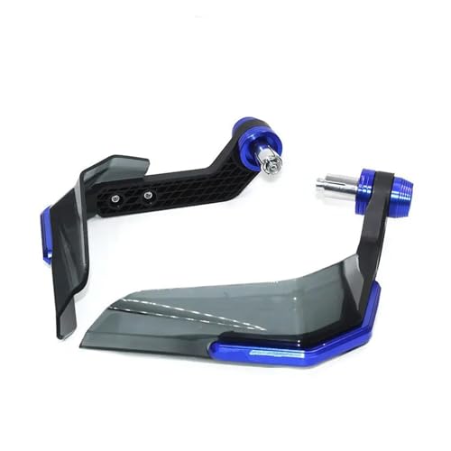 Protecteur guidon moto bleu TMAX protège mains des gravillons