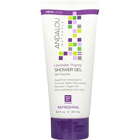 Andalou Naturals Shower Gel - Lavender Thyme Refreshing Cover