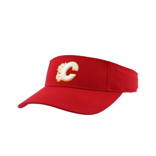 Image of ZHATS NHL Unisex-Adult NHL Officially Licensed Visor Drill Icon Team Color