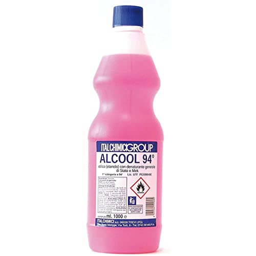ALCOOL DENATURATO 94° CERTIFICATO 1 LT 1 PZ