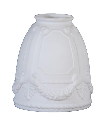 Image of B&P Lamp Early Style Embossed Wreath Fixture Shade
