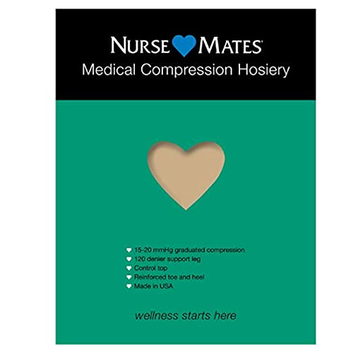 Image of Nurse Mates Medical Compression Pantyhose | 15-20mmHg | Support Hosiery | 1 Pair
