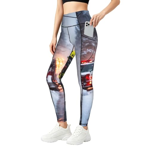 Leggings con estampado de llama para mujer TTYDOKLA, pantalones deportivos para el día a día