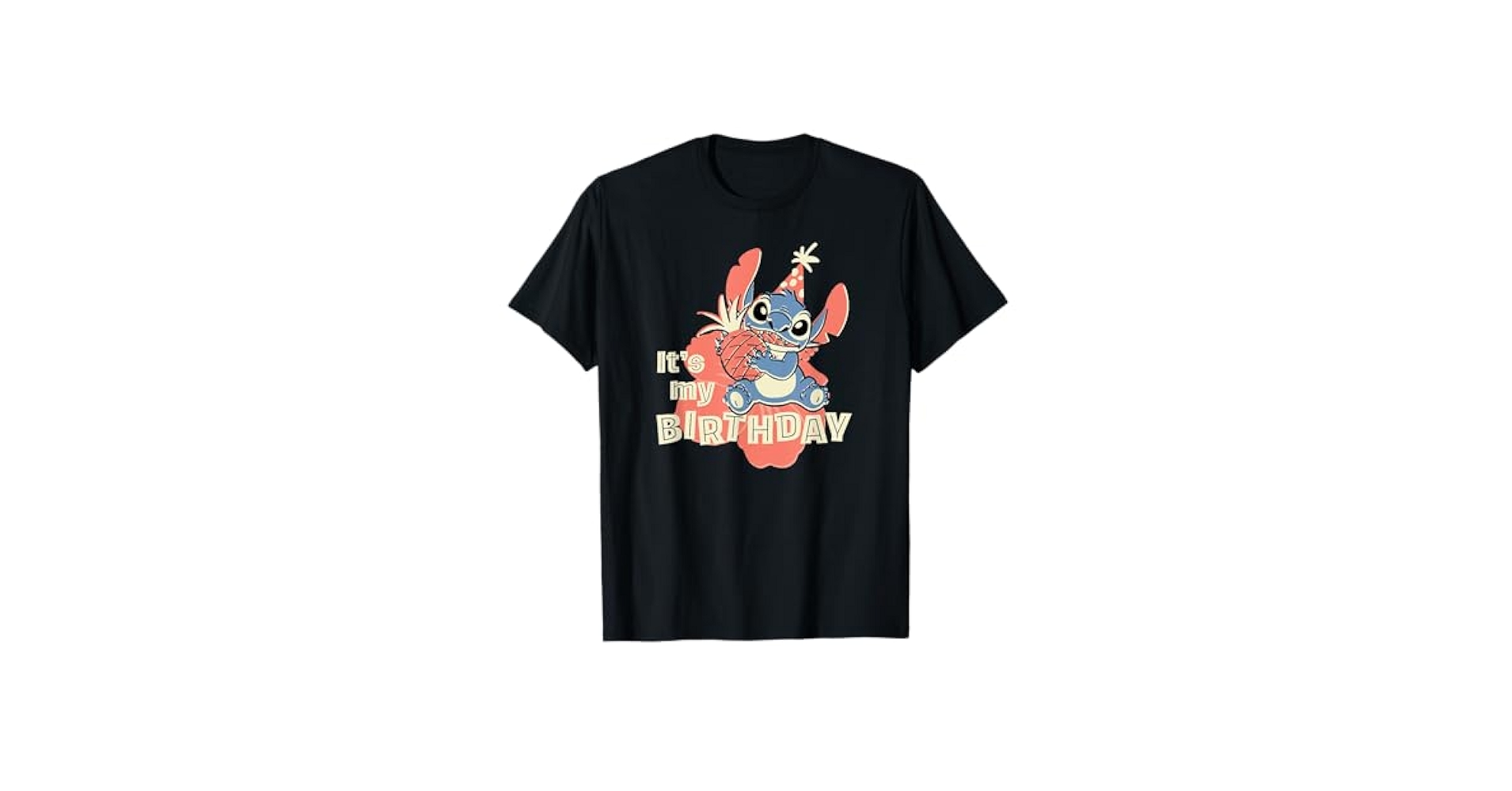 Amazon | ディズニー スティッチ It's My Birthday Tシャツ | T