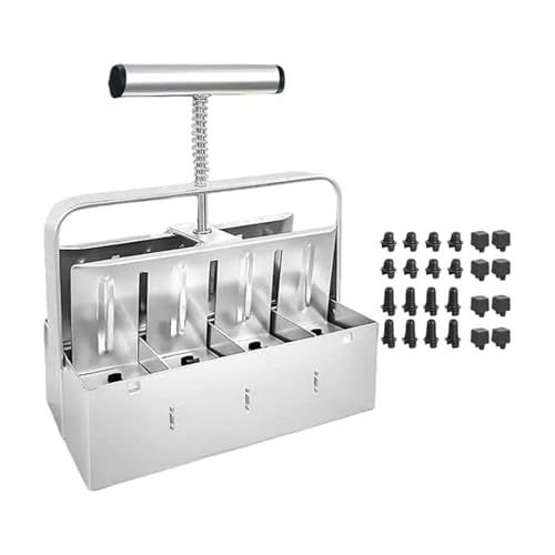 Shurhome Manuelle Bodenblockpresse für neues Wachstum mit ergonomischem und oxidationsbeständiger Konstruktion für den Innen und Außenbereich Bodenpelletmaschine für Büsche