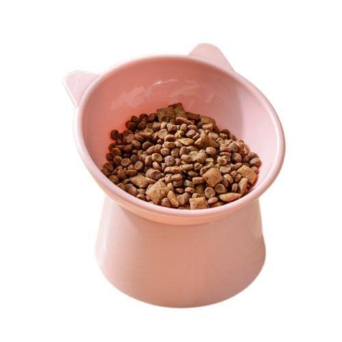 給食器 かわいい ペットボウル ペット食器 ペット猫 皿 犬 給食器 お水入れ 高架こぼさないご飯皿 傾くお皿 便利な給餌 小型犬猫ボウル ペットボウル ポータブルシングルボウル 水 ご飯 えさ 餌入れ お皿 便利 滑り止め 安全 猫用 水飲みボウル 安定
