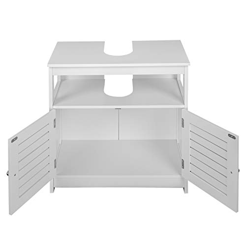 ESituro Armadietto Sottolavabo da Bagno Mobile a