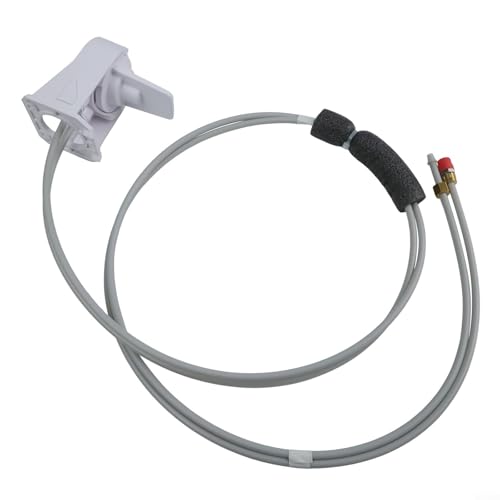 HEBEOT Cabezal de filtro de agua para refrigerador y conjunto de tubo, WR17X20860 - Cabezal de filtro de agua para refrigerador y conjunto de tubo de 12 x 8 x 8 cm