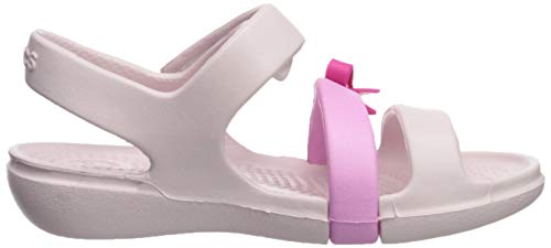 Crocs Kids' Keeley Charm Sandals, Barely Pink, 12 Little Kid #TOP5