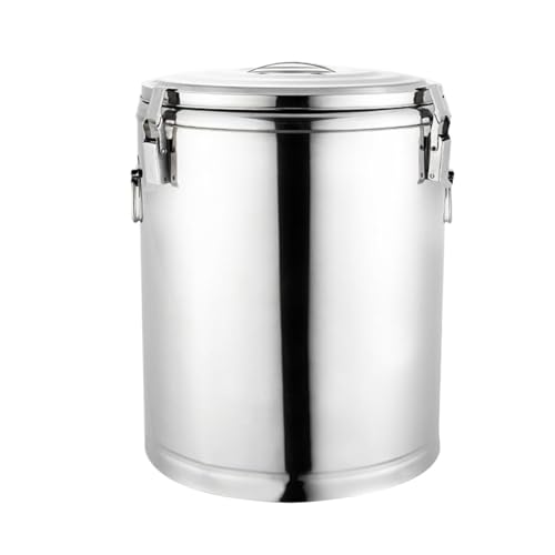 Recipiente Aislante de Acero Inoxidable 304 para Transportar Leche, Ideal para té, Agua, café, Vino y líquidos (14 L)
