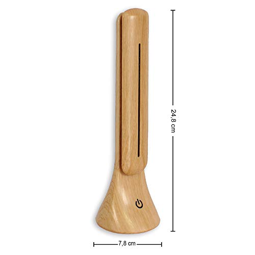 FISHTEC LED Bürolampe - 20 LED COB - Nachttischlampe Touch Bedienung - Tischlampe mit 3 Helligkeitsstufen - 180… – Bild 6